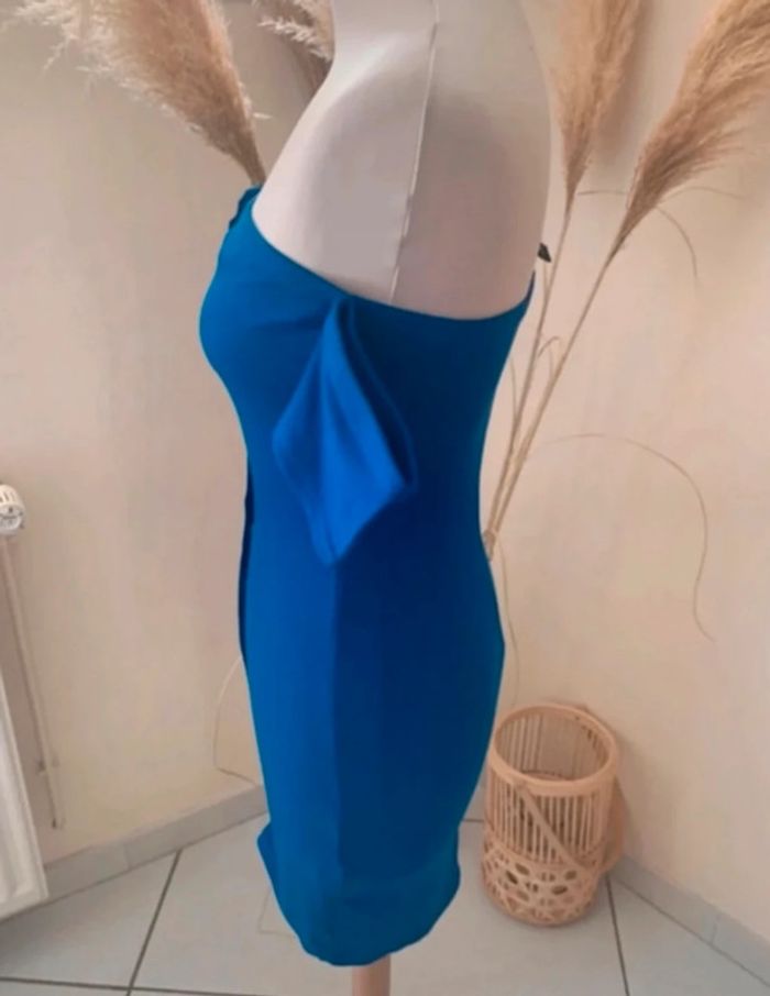 Robe côtelée, bleue, Forever21 - photo numéro 6