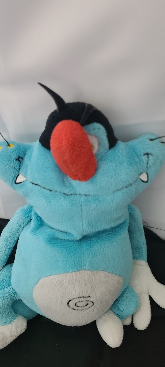 Peluche chat LANSAY Oggy et les cafards - photo numéro 3