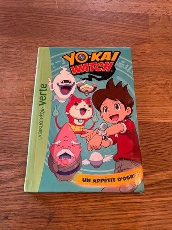 Livre La bibliothèque verte Yo-Kai Watch Un appétit d’ogre ! numéro 5