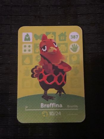 mini carte amiibo broffina