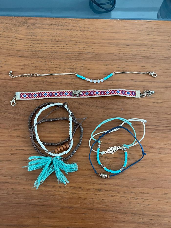 Ensemble de bracelets ethniques - photo numéro 2