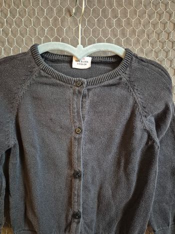 Gilet noir Tape à l'œil t. 4 ans