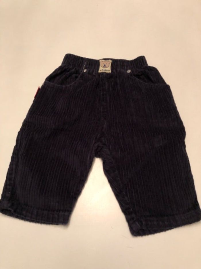 Pantalon bébé velours large 3M