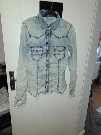 Chemise en jeans