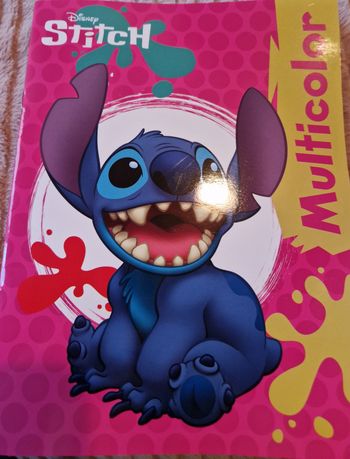 Cahier de coloriage Stitch