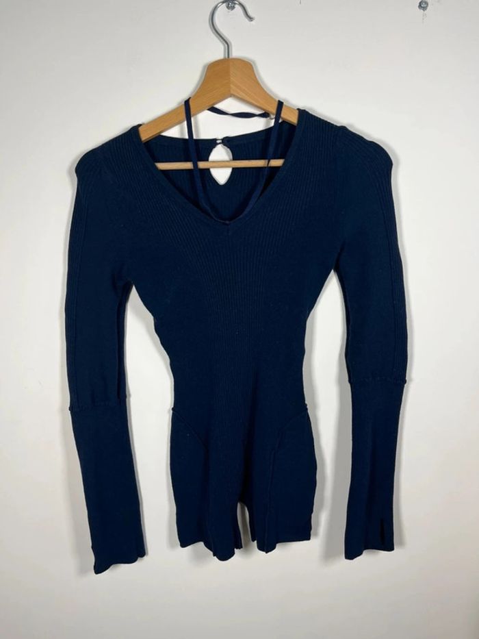 Combi short Cielo bleu marine Jacquemus - photo numéro 3