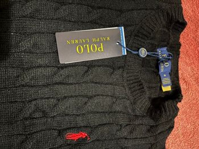 Pull Ralph Lauren noir taille s - photo numéro 4