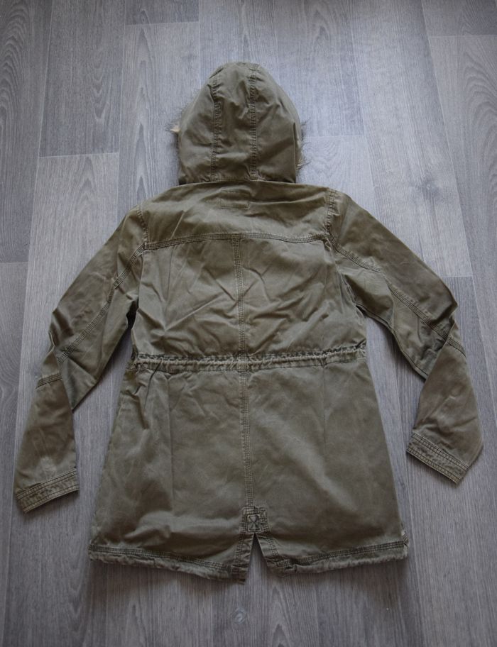Blouson/Parka/Doudoune «2 en 1» kaki – 11/12 ans – Zara Girls - photo numéro 6