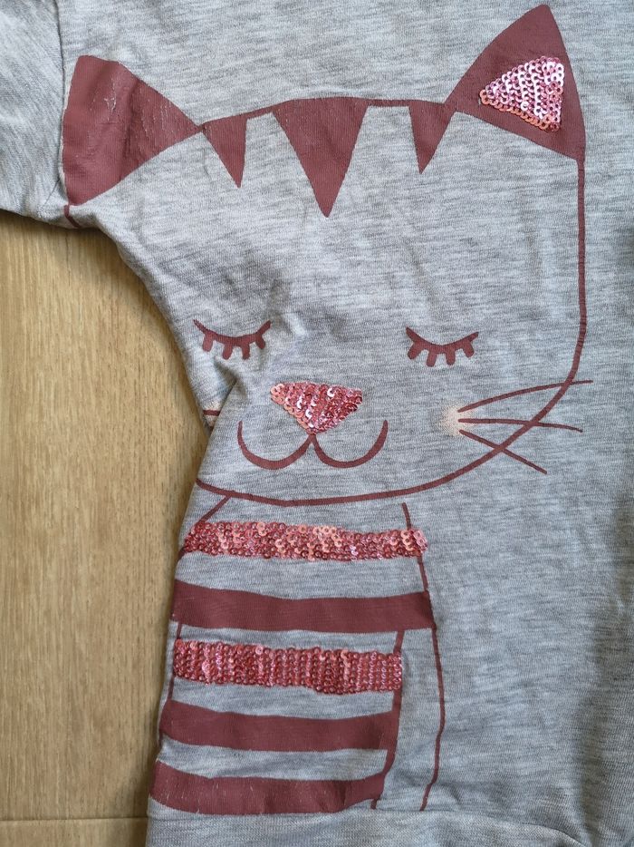 T shirt ML fille 8ans - photo numéro 2