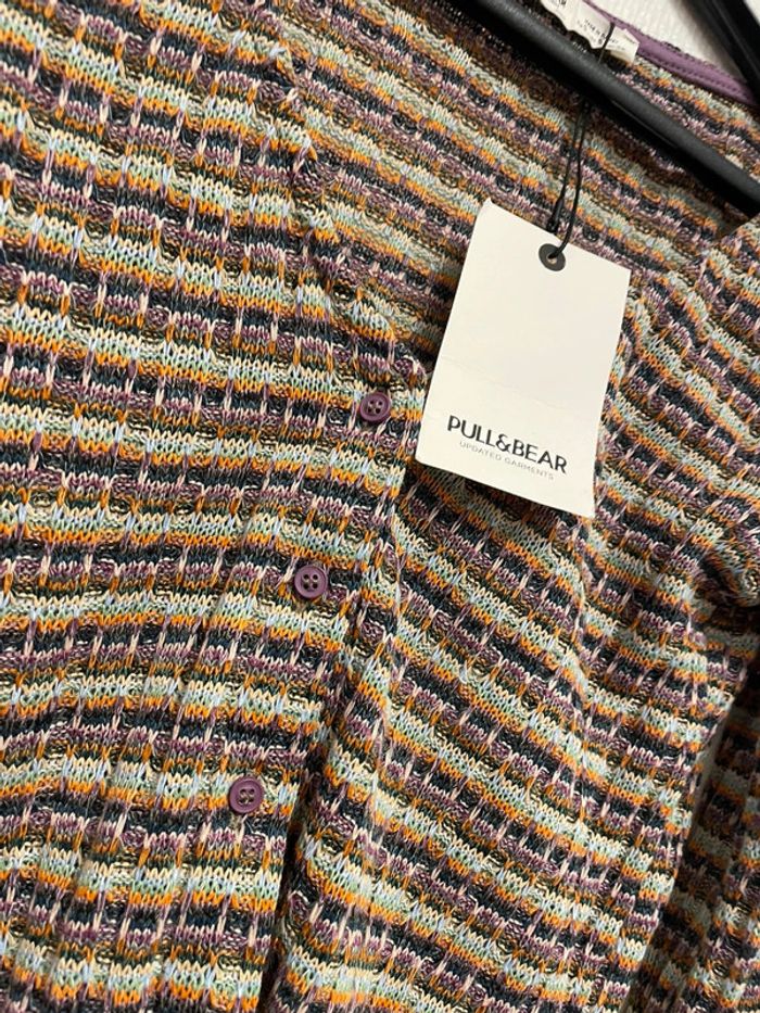 gilet rayée neuf taille S - photo numéro 4