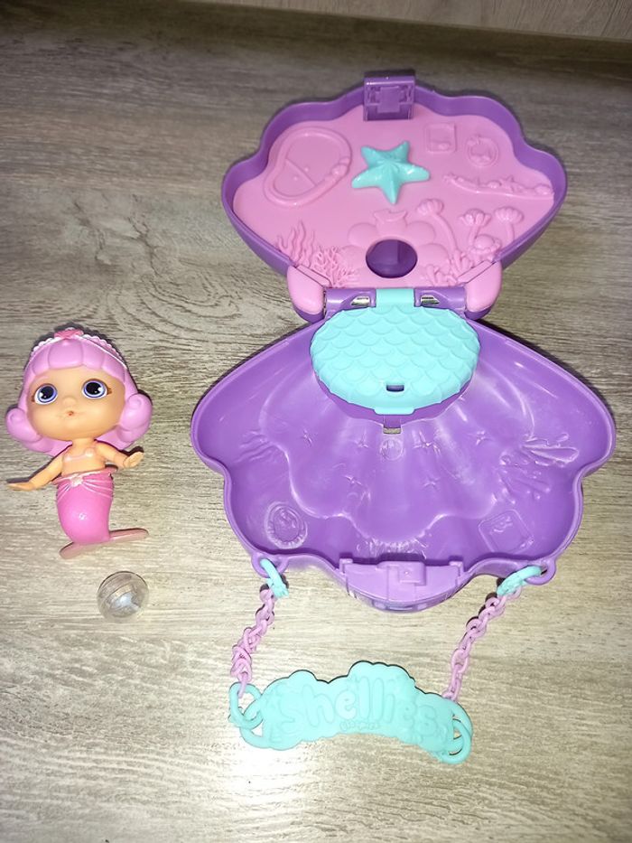poupée sirène bloopies shellies pour le bain - photo numéro 2