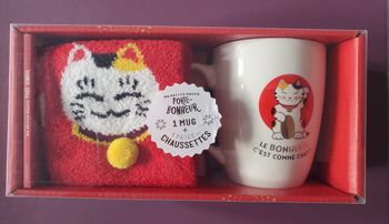 Coffret "Chat porte-bonheur"