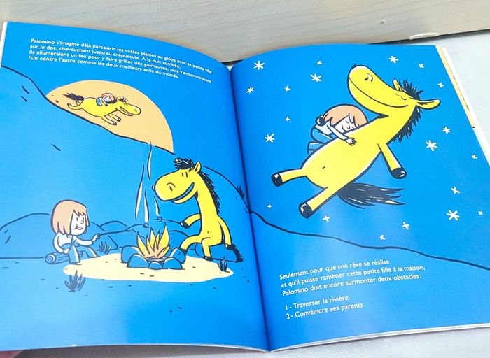 🌺 Livre (école des loisirs) : Palomino - photo numéro 3
