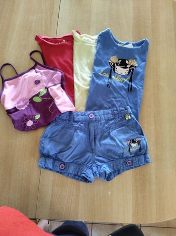 Lot été fille 4 ans