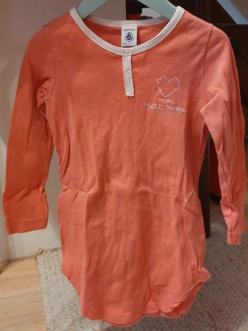 Chemise de nuit petit bateau
