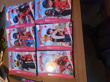 Lot de 6 livre miraculous