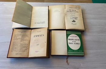 Lot de livres anciens
