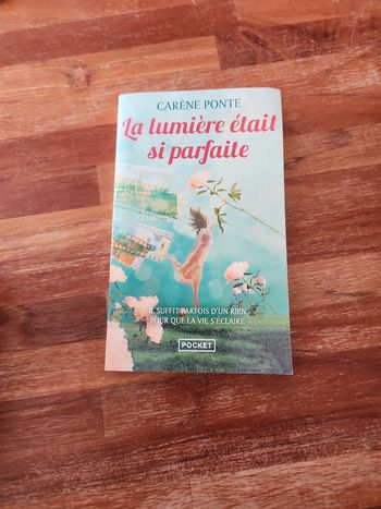 Livre la lumière etait si parfaite