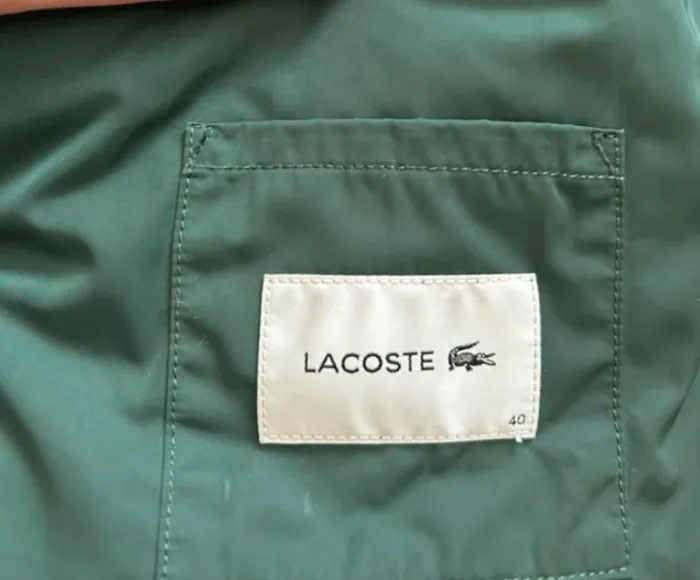 Lacoste, parka, doudoune, femme, taille 40 En duvet plume - photo numéro 10