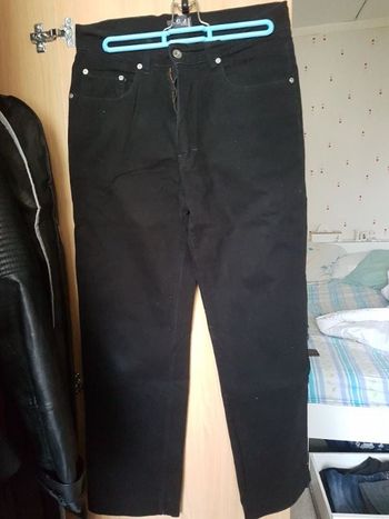 Pantalon noir velours 40