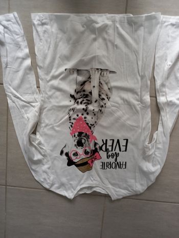 Tee-shirt manches longues in extenso