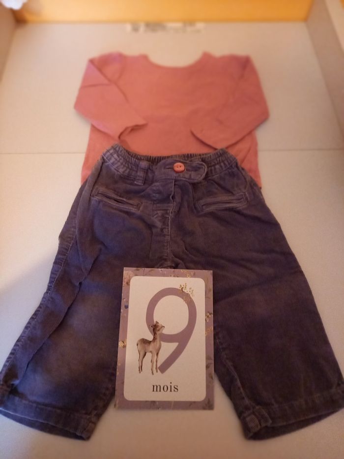 3 Ensemble fille 12mois - photo numéro 3