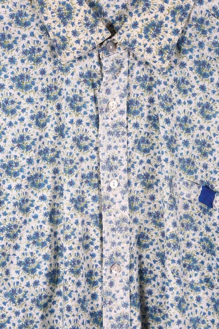 "Adorable chemisier vintage 80's en coton motif liberty (#240511) - photo numéro 4