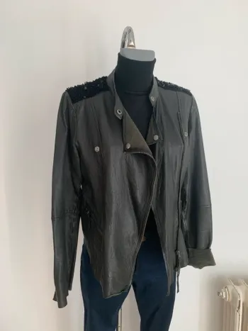 One Step veste cuir T40