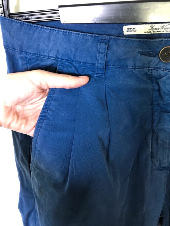 Pantalon bleu Zara taille 36 38 très bon état - photo numéro 15
