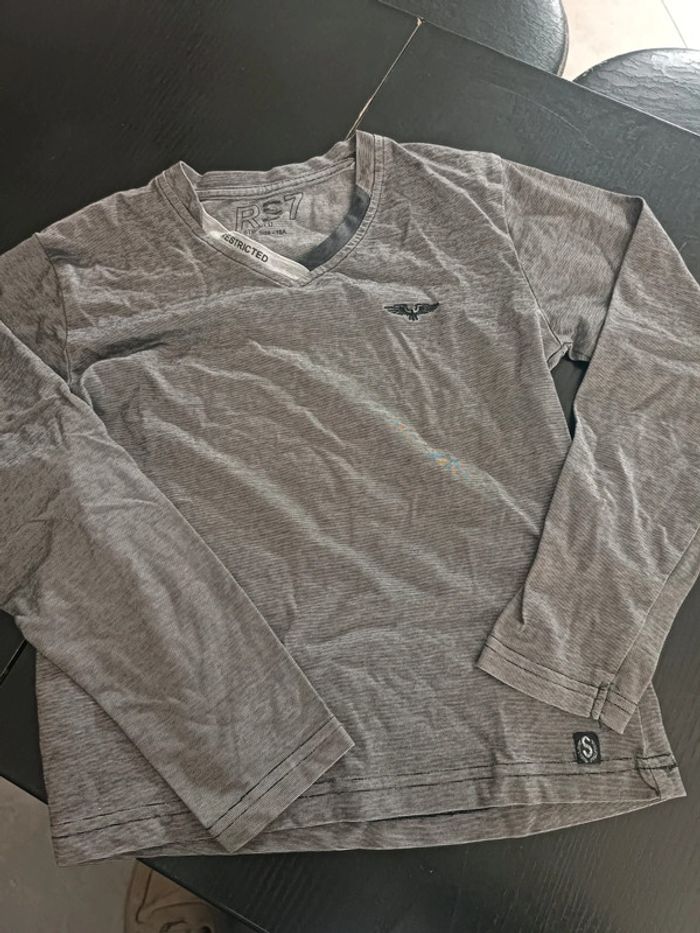 Tee shirt manches longues RS7 10 ans
