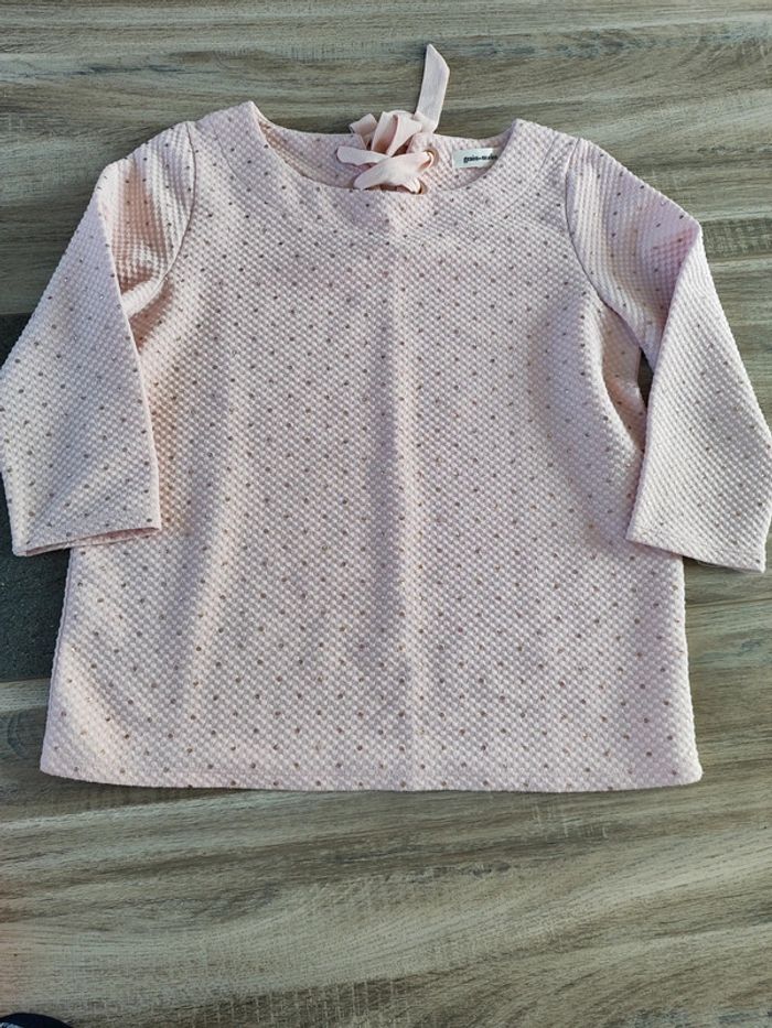 Haut rose poudré