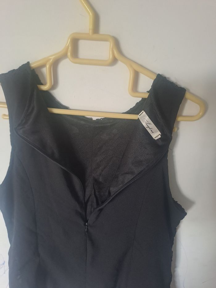 Blouse noir brodé Marque Sample Text - photo numéro 8
