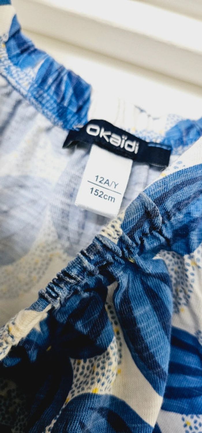 2 Tee-shirt Debardeurs 100% Coton Okaïdi Taille 12 ans - photo numéro 4