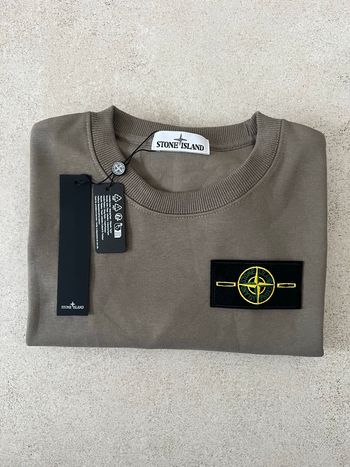 Pull Stone Island, colle rond, taille M