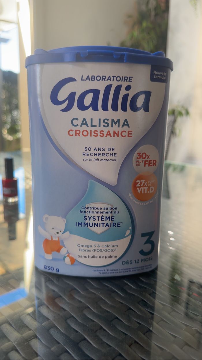 Lait gallia croissance 3