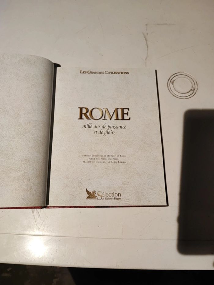 Livre Rome mille ans de puissance et de gloire - photo numéro 2