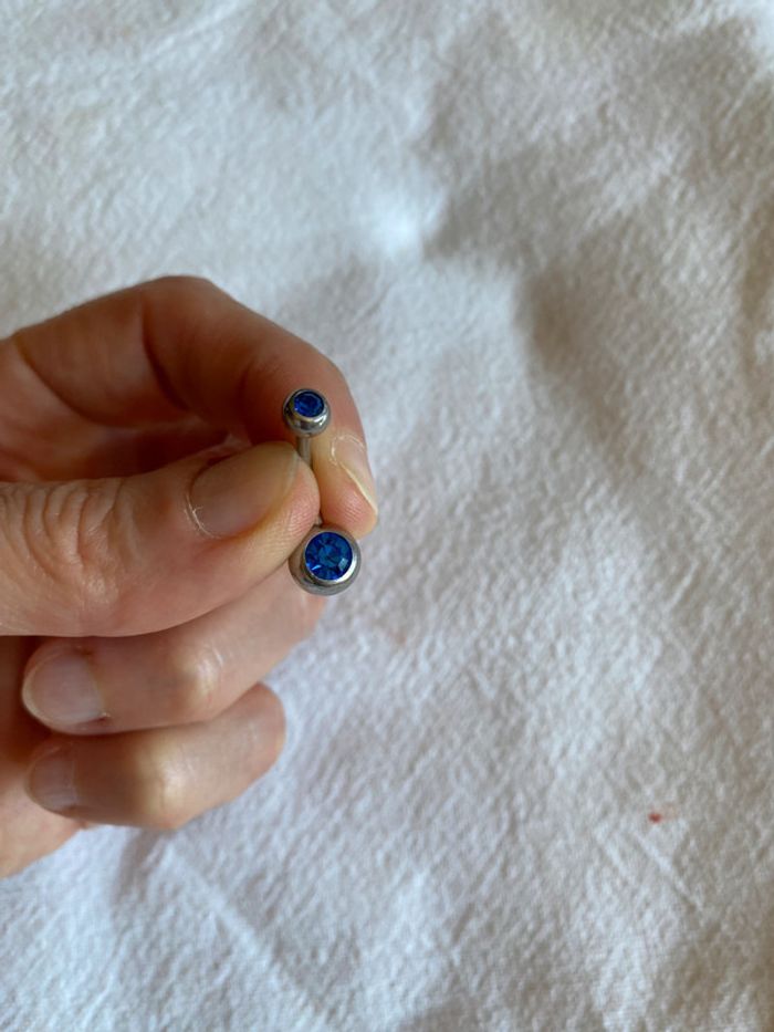 Piercings nombril en acier chirurgical - photo numéro 4
