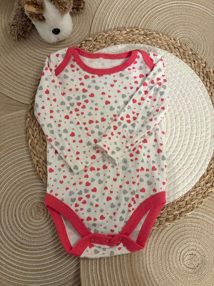 Lot Bodies manche longue 6-9mois - photo numéro 3