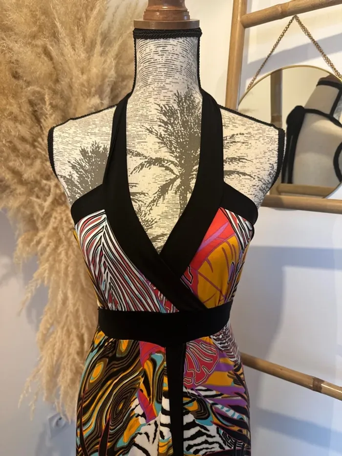 Robe d’été fluide coloré - photo numéro 2