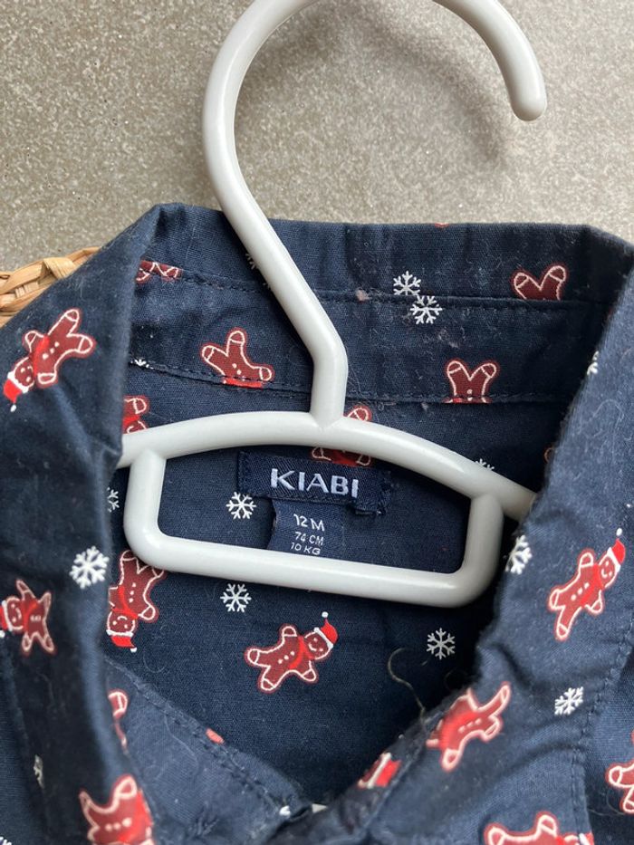 Chemise Noël 12 mois bébé - photo numéro 6