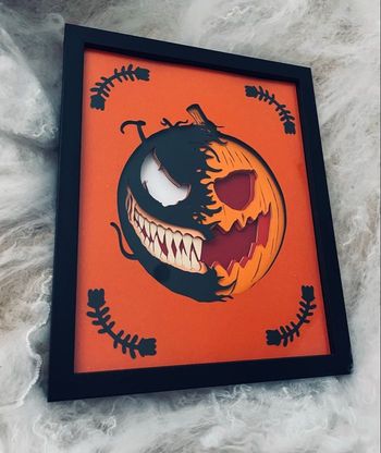 Cadre 3D Pumpkin