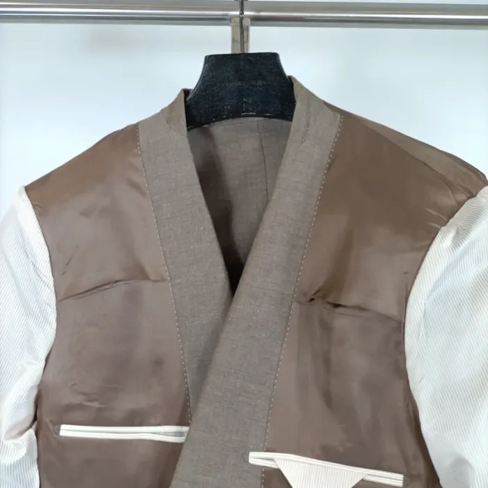 Veste de costume marron Griffe Noire - Taille 54 A477 - photo numéro 10