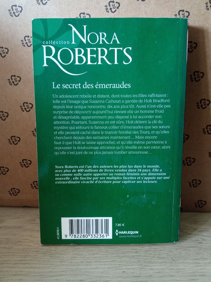 🌿 Le Secret des Émeraudes – Nora Roberts - photo numéro 2