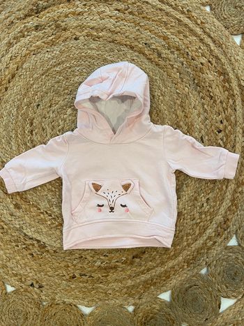 Sweat a capuche bebe fille 3 mois