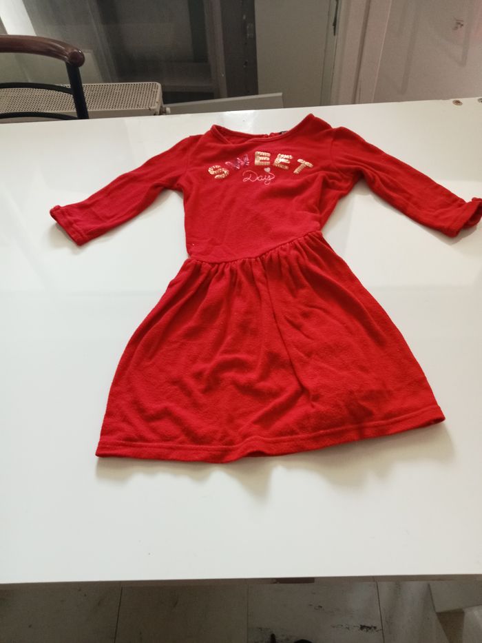 robe mi manche fille