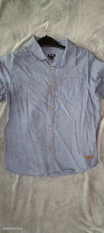 Chemise manches courtes 10 ans