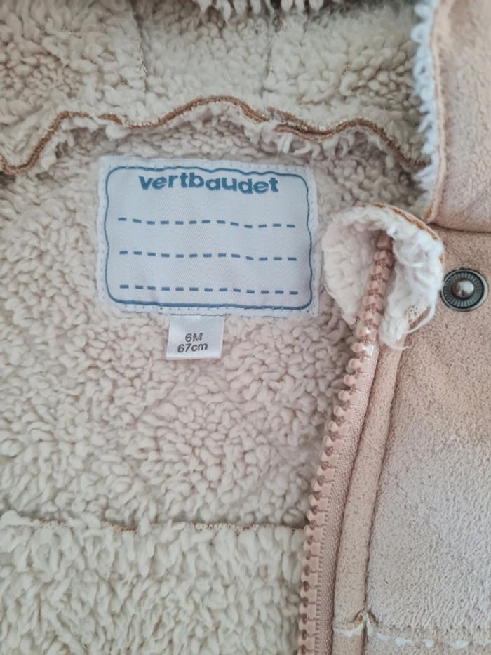 Manteau vertbaudet 6 mois - photo numéro 2