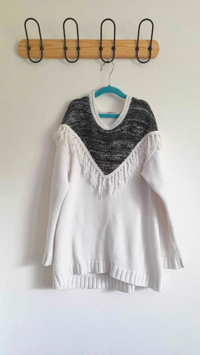 Pull long bicolore marque Z kids 10 ans