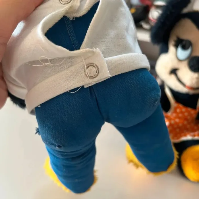 Lot 2 peluches disney mickey minnie vintage - photo numéro 12