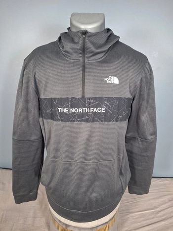 Sweat The North Face homme M polaire gris capuche outdoor  (545)